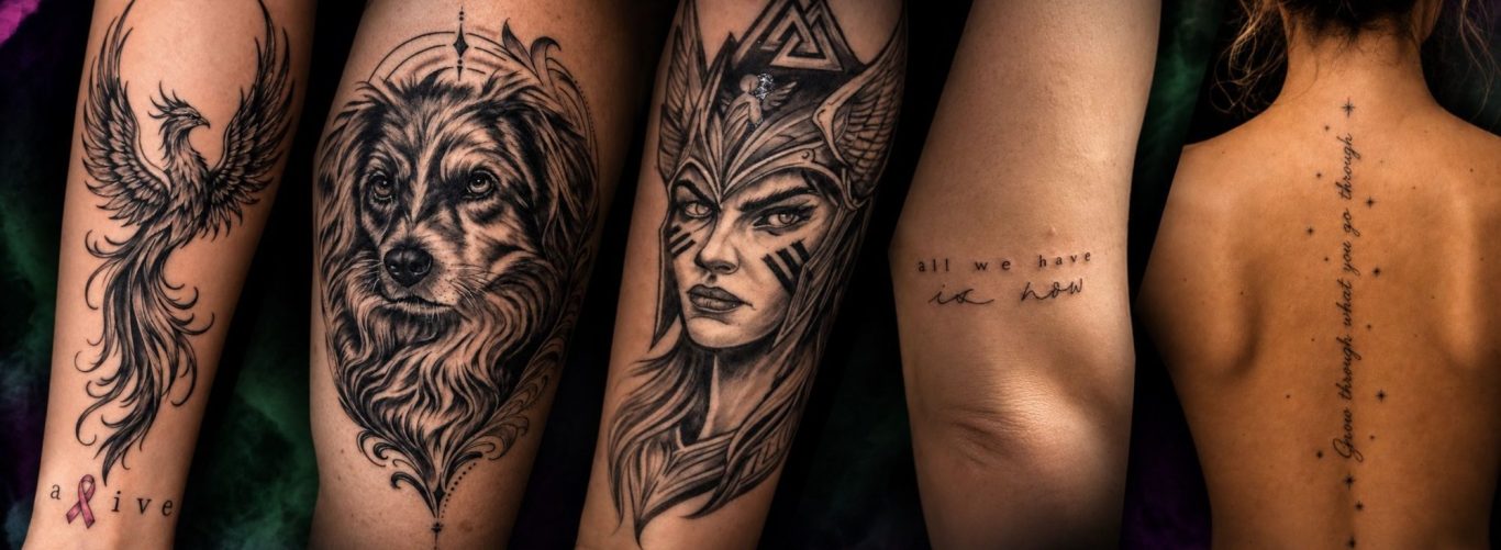 Verschiedene Tattoo-Stile bei Paradize INK in Mömlingen