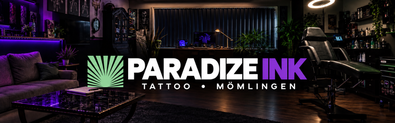 Innenansicht des Paradize INK Tattoostudios in Mömlingen