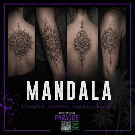 Mandala Tattoos Mandala Tattoos bei Paradize INK in Mömlingen